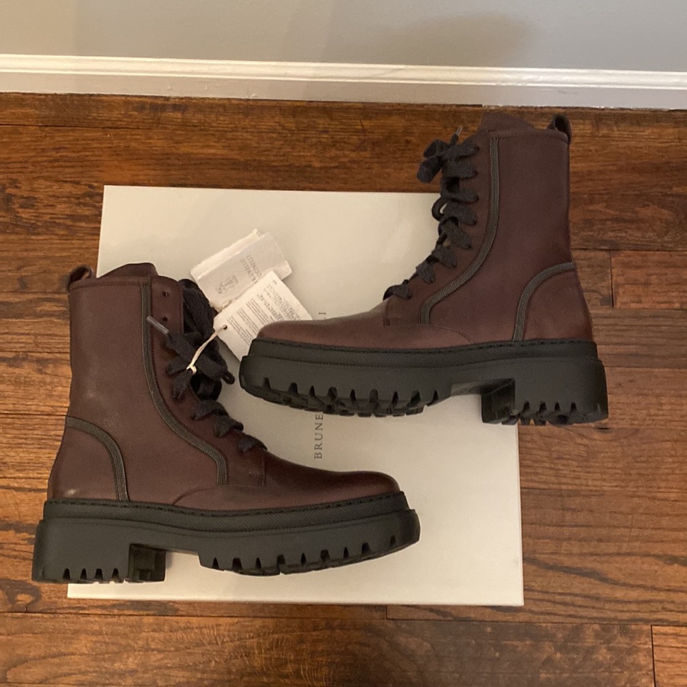 Brunello Cucinelli boot size 37.5 BNIB